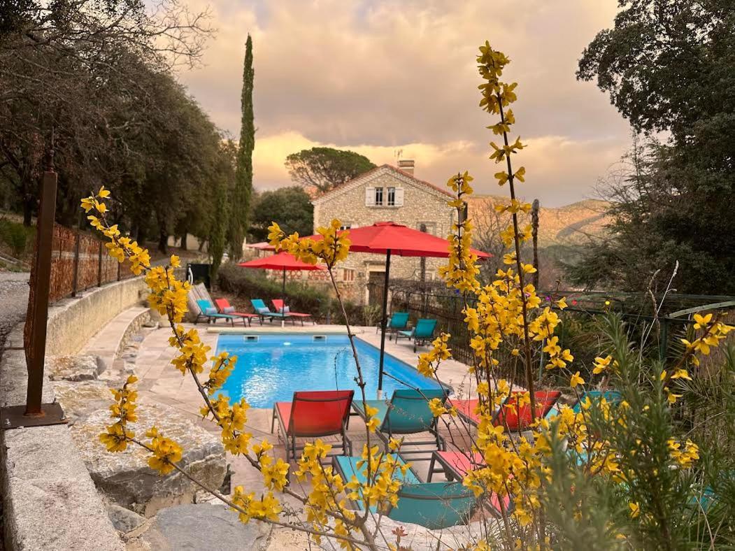 Les Horizons: Year-Round Spa Retreat with Heated Pool Near Nyons Center Exterior photo